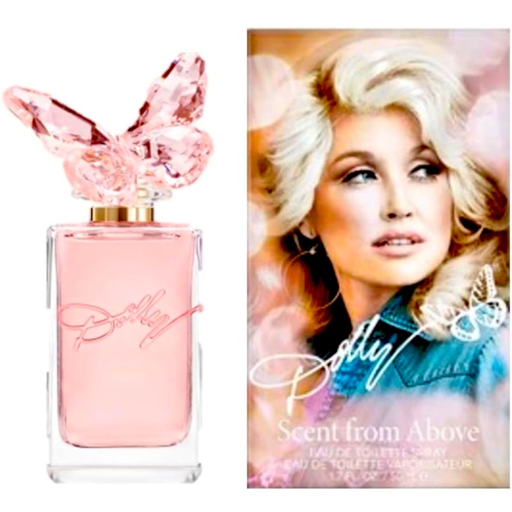 X-LARGE 3.4 oz Dolly Scent From Above by Dolly Parton Eau De Toilette NEW SEALED